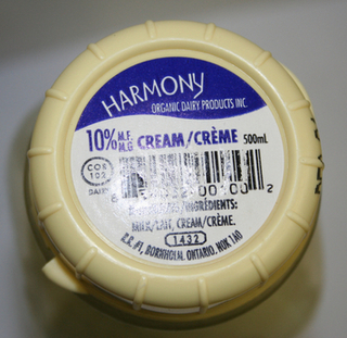 Cream - 10% Glass (Harmony)